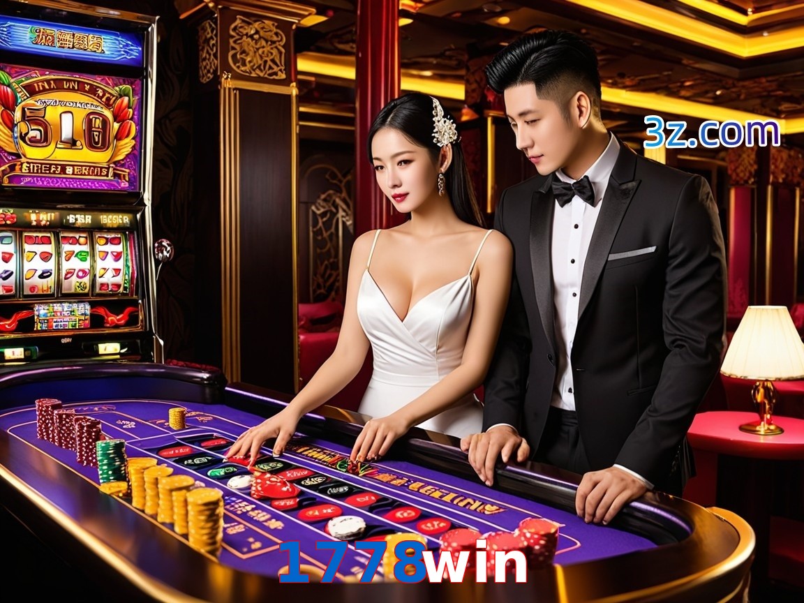 1778win cassino online com mesa de blackjack e dealer